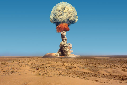 Graphical Image Nuclear test